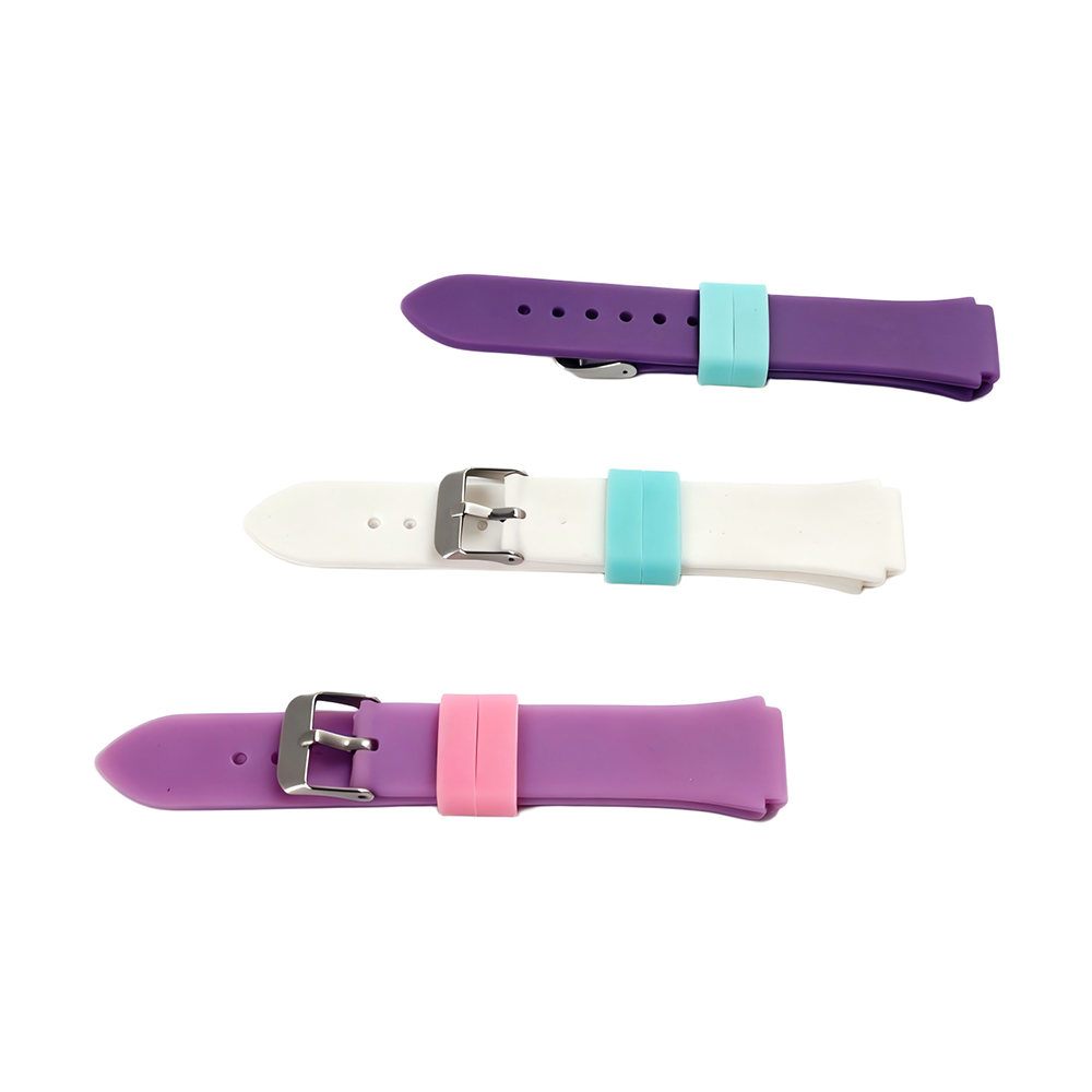 Silicone watch strap