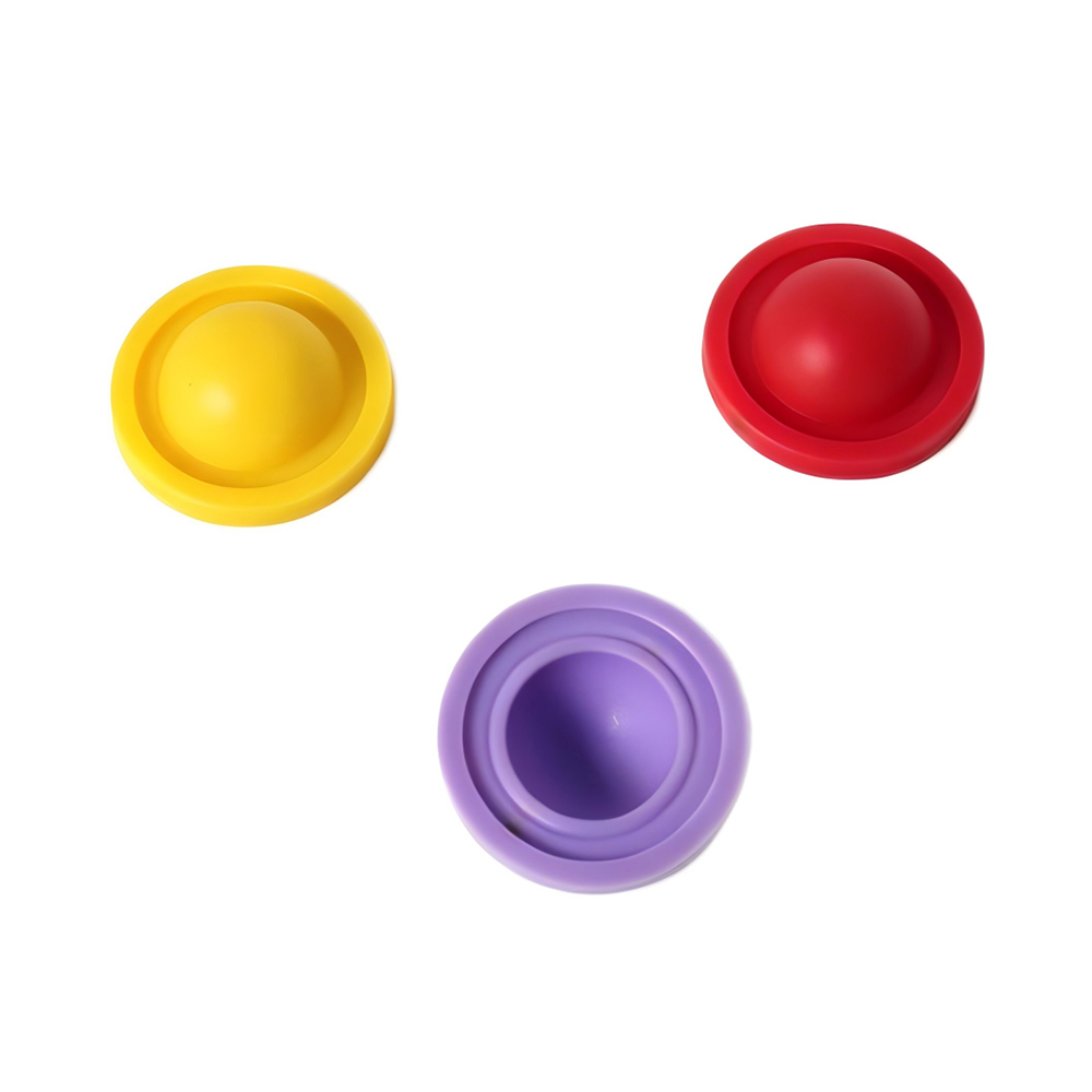 Silicone pressing bubble
